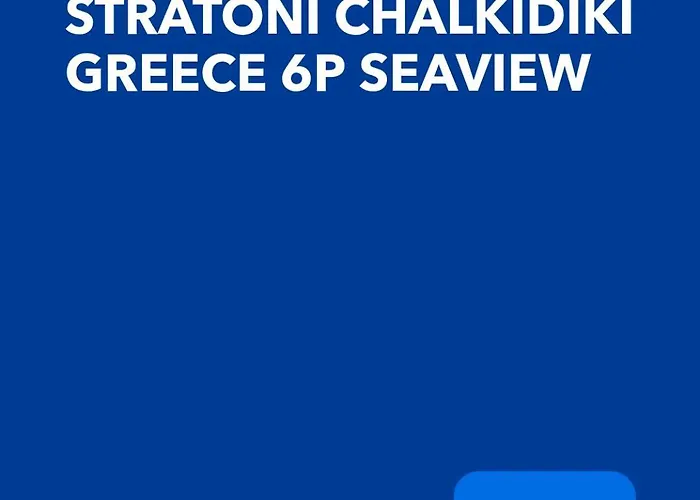 Authentic House Chalkidiki Greece 6p Seaview Ferienhaus Stratoni